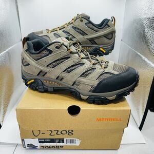 Merrell Moab 2 Vent ‘Walnut’ Brown (J06011W) Men’s Size 10.5 Wide Hiking Shoe